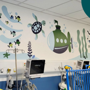 Fresque Hôpital Novo - Pontoise