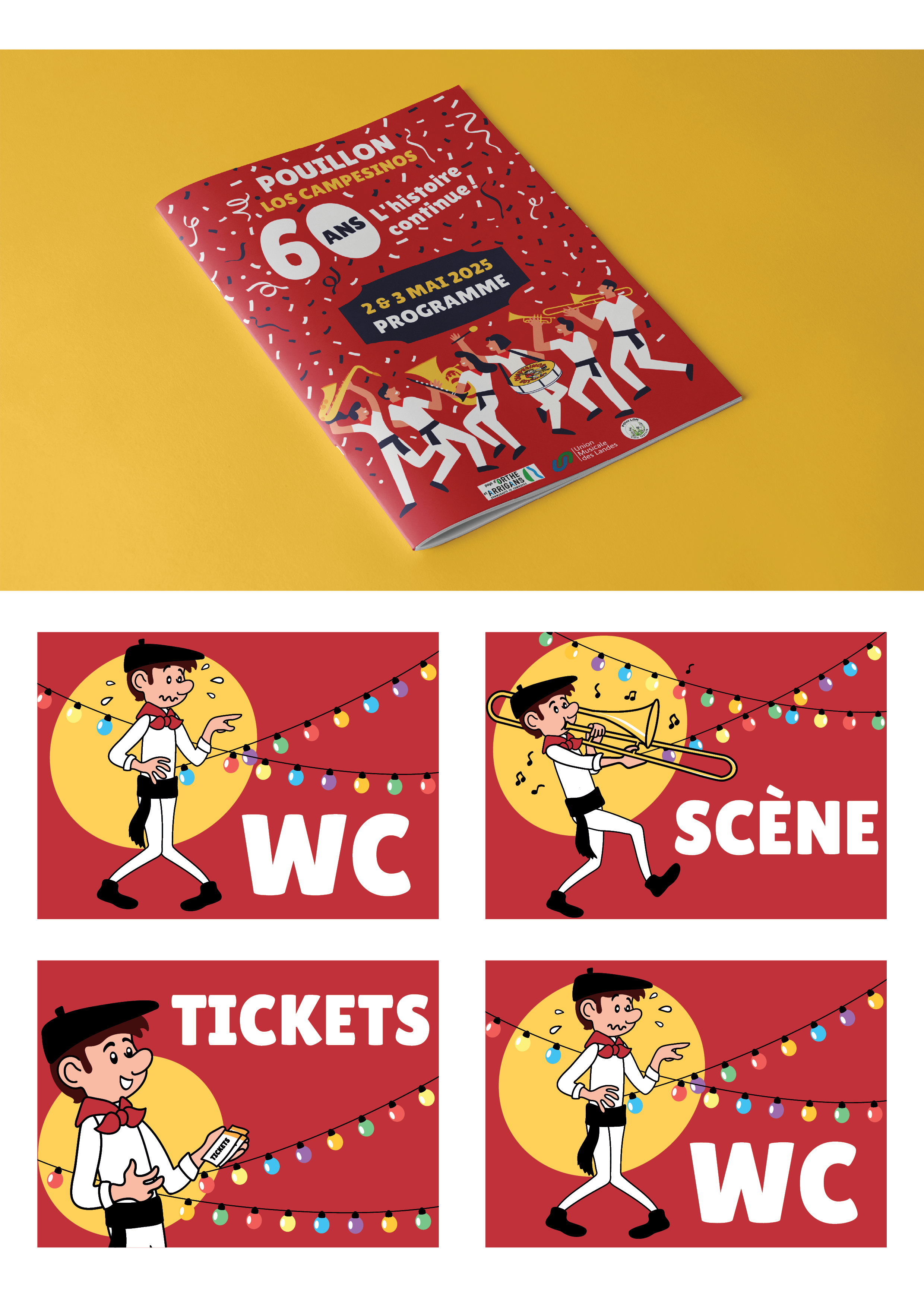 Brochure Los Campesinos Pouillon