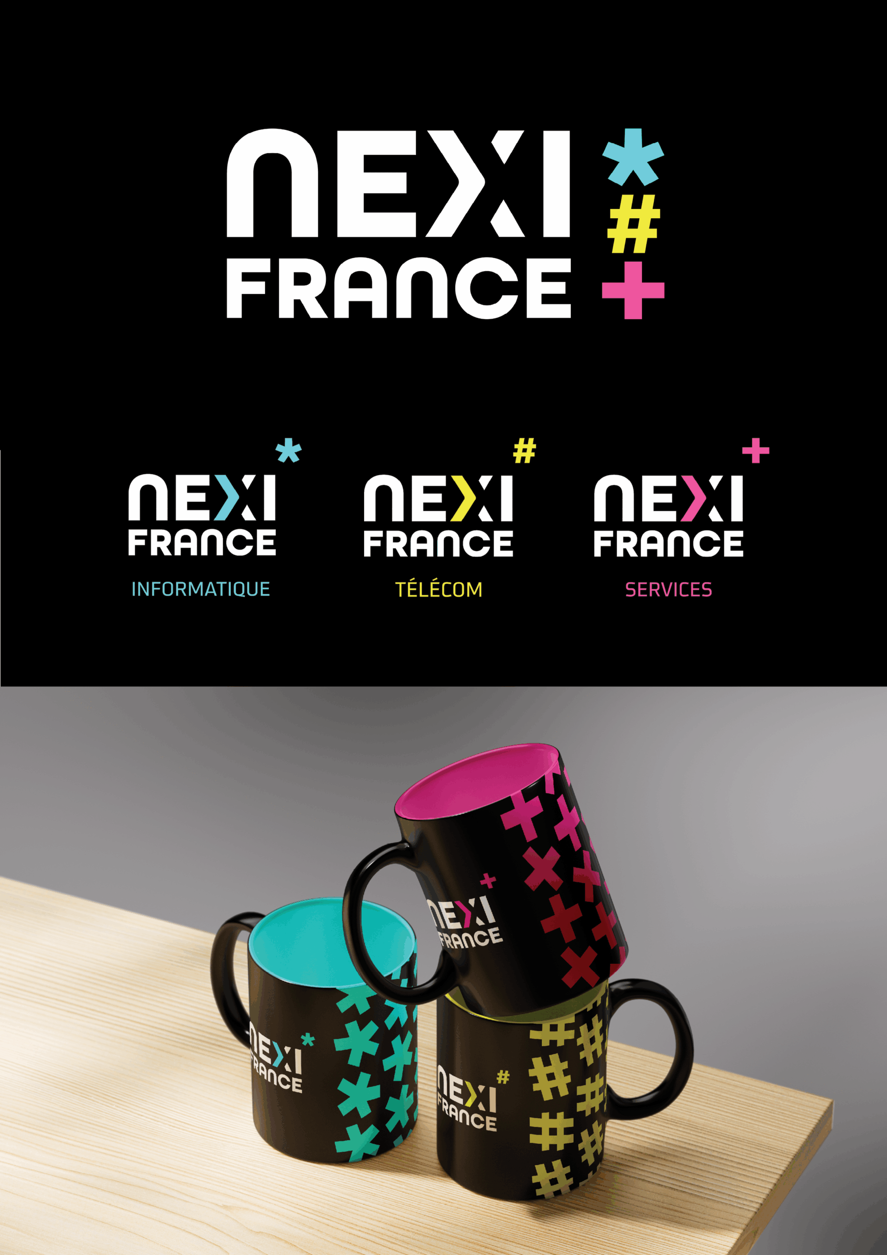 Identité visuelle - NEXIFRANCE - Logotype