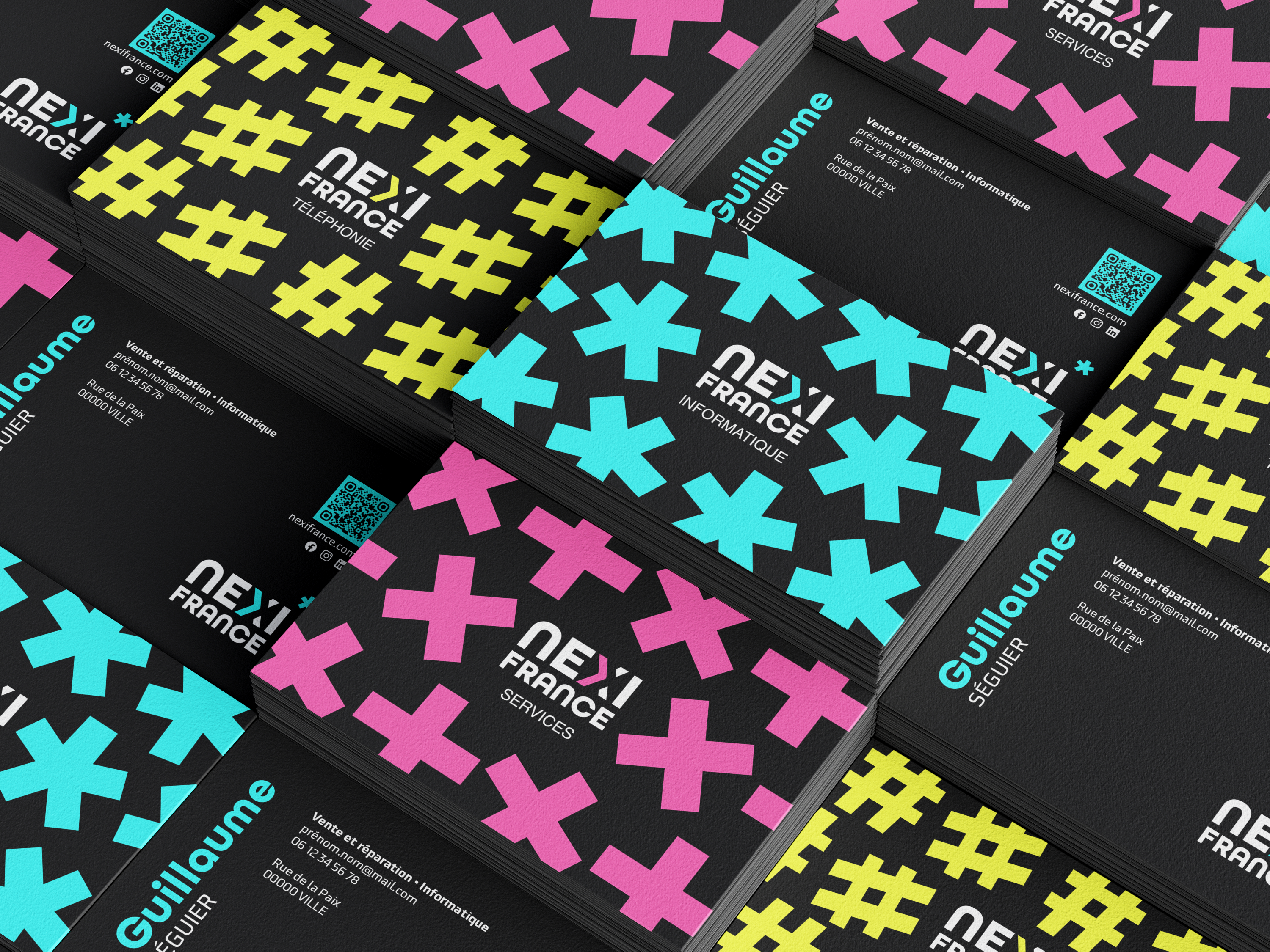 Identité visuelle - NEXIFRANCE - Logotype